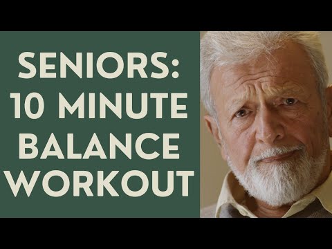 Seniors: 10-Minute Balance Workout!