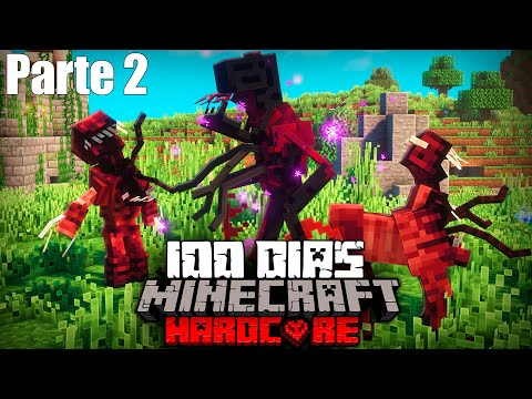 Sobreviví 100 días en Un Apocalipsis de Parásitos En Minecraft Hardcore... (Parte 2)