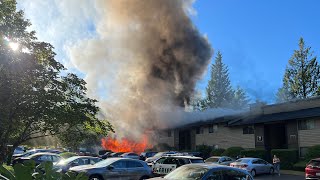 Fairwood Landing Apt fire - Renton WA 7-20-2022