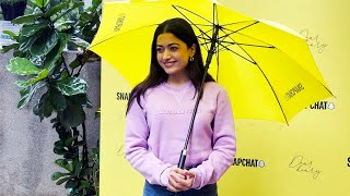 RASHMIKA MANDANNA SPOTTED today AT GIGI BANDRA | rashmika mandanna latest | Filmylooks