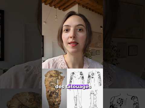 Tatouages préhistoriques : les techniques révélées 🪡 #tattoo #shorts