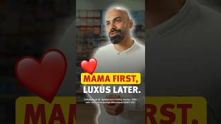 Mama first, Luxus later ❤️