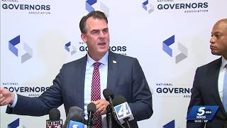 YouTube video thumbnail: Governors Address Artificial Intelligence and Data Center Regulations in Oklahoma City