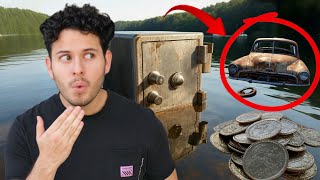 ENCONTRÉ un TESORO PESCANDO con un IMÁN GIGANTE 😳