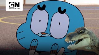 GUMBALL ESCAPA DE TINA REX | O INCRÍVEL MUNDO DE GUMBALL | CARTOON NETWORK