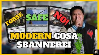 COSA SBANNEREI IN MODERN? QUALI SONO LE CARTE SAFE? | MAGIC THE GATHERING ITALIA