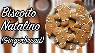 #39 - Biscoito Natalino (Gingerbread  Man) - (Especial de Natal) Receita de Mão