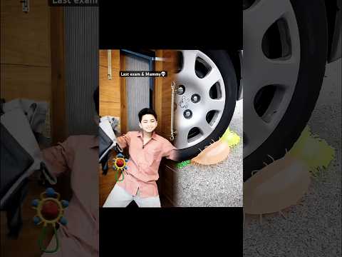 Last exam & Mummy ☠️ #shorts #exam #mummy