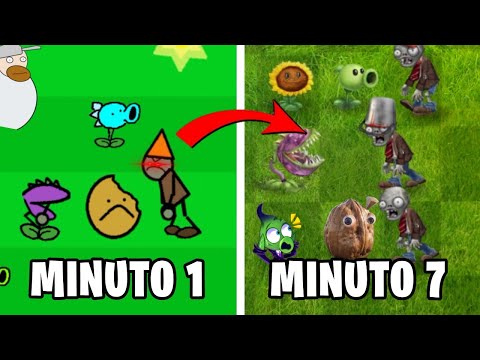 PVZ pero CADA MINUTO es MAS REALISTA