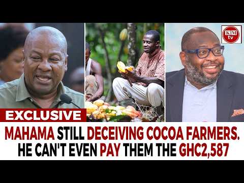 Mahama Can't Even Pay The Cocoa Farmers The Ghc2,587, A Bag.