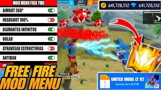 ✅¡Nuevo! Mod Menu Free Fire Hack GRATIS Antiban Mediafire 2025🤑💎