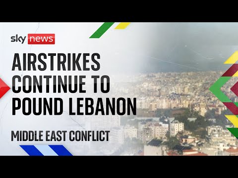 Watch live: Israeli airstrike kills two successors to Hezbollah's assassinated leader, says Israel