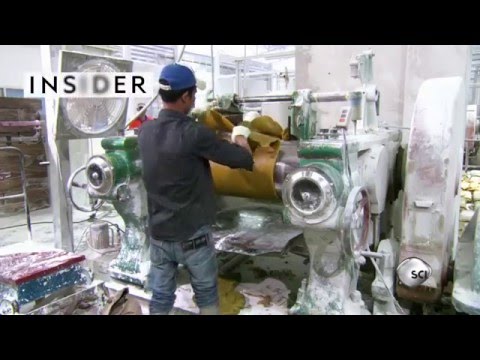 How rubber bands are made