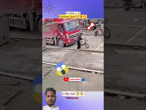 Ya Allah☝️😇Gratest save 😍#ytshorts #shorts #respect #shortsfeed #viral #foryou #india
