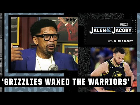 Jalen Rose: The Memphis Grizzlies WAXED the Warriors 😳 | Jalen & Jacoby