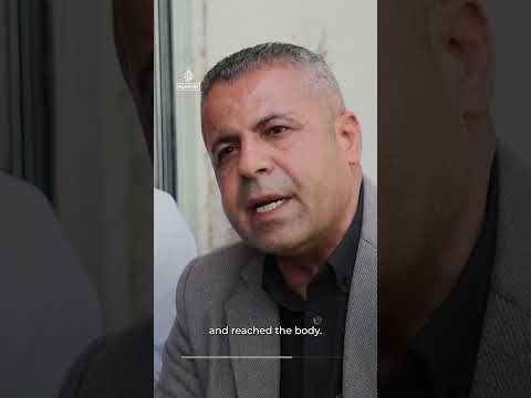 Palestinian family says settlers forced them to exhume and relocate father’s body