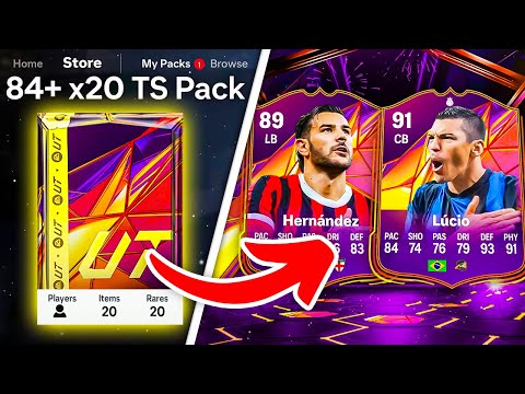 84+ x20 TRACK STARS PACKS! 😨 FC 25 Ultimate Team