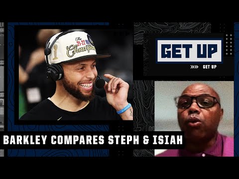 Charles Barkley: Steph Curry passes Isiah Thomas as the best small guard EVER! | Get Up video clip