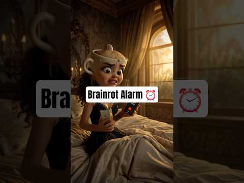 Brainrot Alarm⏰NEW SONG 💸 BRAINROT GANG #Musique #IA #humour #brainrot #tungtungtungsahur #mememusic
