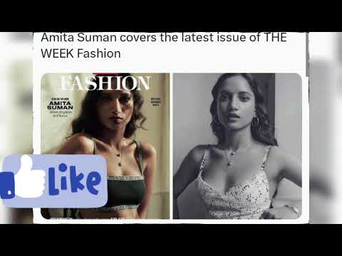 Amita Suman covers the latest issue of THE WEEK Fashion
