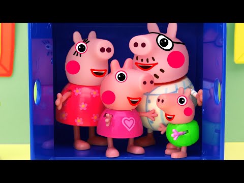 The new mode of transport, Hide and Seek, Construction site, Tiger, Beehive, Peppa Pig Animation