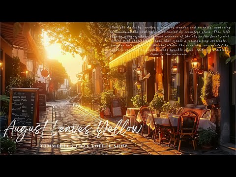 August Leaves Yellow by Cozy Coffee Shop (Official Music Video)