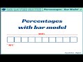 Percentage Calculations Using Bar Models