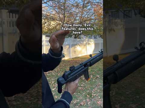 NYCompliant MP5SD #airsoft #nycompliant #guncontroldebate #bumpstock