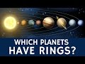 Saturn's Rings and Their Characteristics