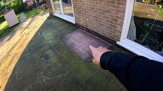 The GREENEST Sandstone I've EVER Cleaned! (NOT EASY!)