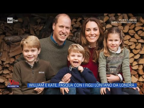 William e Kate, Pasqua con i figli lontano da Londra - La Vita in diretta 01/04/2024