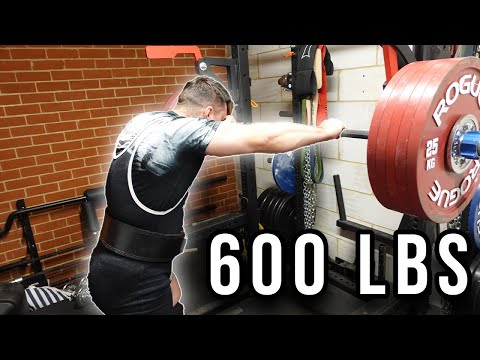 600lbs Dad Strength Squat