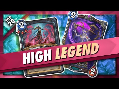 My unkillable BLOOD DK got me to TOP 20 LEGEND! - Hearthstone Thijs