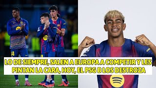 ¡¡PUUMM!! EL PSG VUELVE A PONER EN SU SITIO AL FC BARCELONA