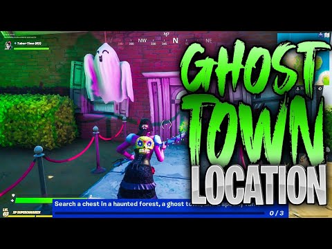 search a chest in a ghost town