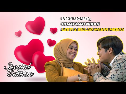 Keuwuan, UDAH mau NIKAH, LESTI & BILLAR MAKIN ROMANTIS, MAKIN MESRA, bikin IRI