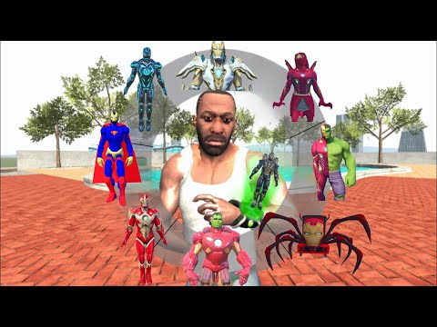 Franklin Try New Magical Watch IRONMAN Mode in Indian Bike Driving 3D!