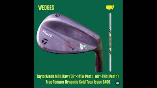 Tiger Woods WITB 2025 (7th April, 2025) - What's In The Bag? The Masters 2025 @ Augusta National