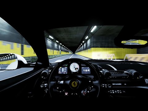 『Assetto Corsa』812スーパーファストで夜のドライブ〜