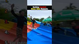 ranking FUNNIEST water slide moments #USA