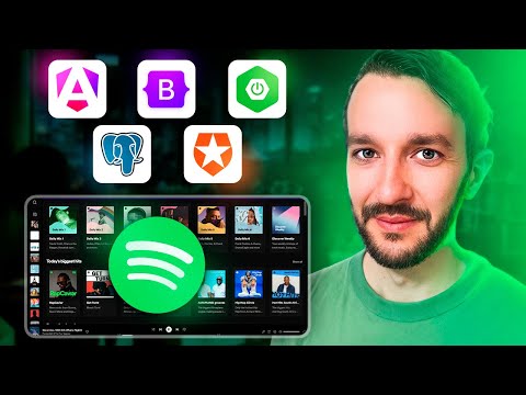 Créer un Clone de Spotify (Fullstack) avec Spring boot 3, Angular 17, Bootstrap 5, PostgreSQL (2024)