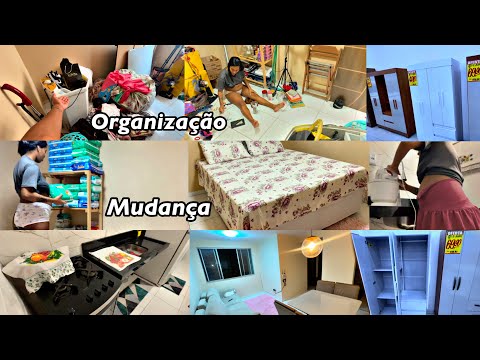 MUDEI PRA MINHA CASA ~ organizando tudo e guarda-roupa pro bebê