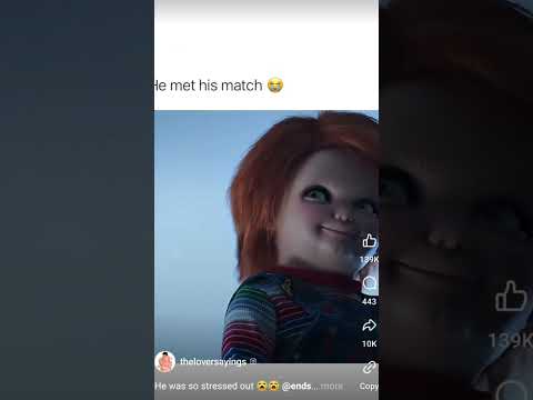 Chucky Meets a Schizophrenic ?? Chucky is STRESSING ???