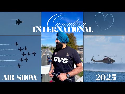 Canadian International Airshow 2025 🤩| Kiran Nation Vlogs