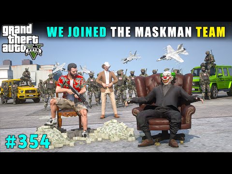 WE JOINED THE BIGGEST MAFIA TEAM | GTA V GAMEPLAY #354