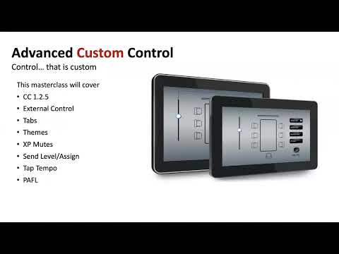 Allen & Heath Mini Masterclass: Advanced Custom Control Setup