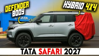 2027 Tata Safari to GET Defender SPORT 'BOXY BODY' with proper 4X4 | Launch Details