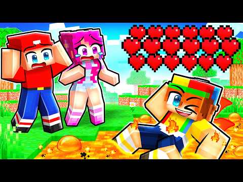 I Pranked My Friends with 1,000,000 HEARTS in Minecraft!