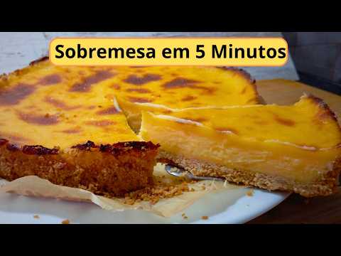 TORTA INCRÍVEL E SUPER FÁCIL EM 5 MINUTOS [Receita Portuguesa]