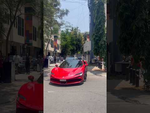 Ferrari SF90 w/ Novitec Exhaust & Mercedes AMG GT63 Pro. #Ferrari #MercedesAMG #Bangalore